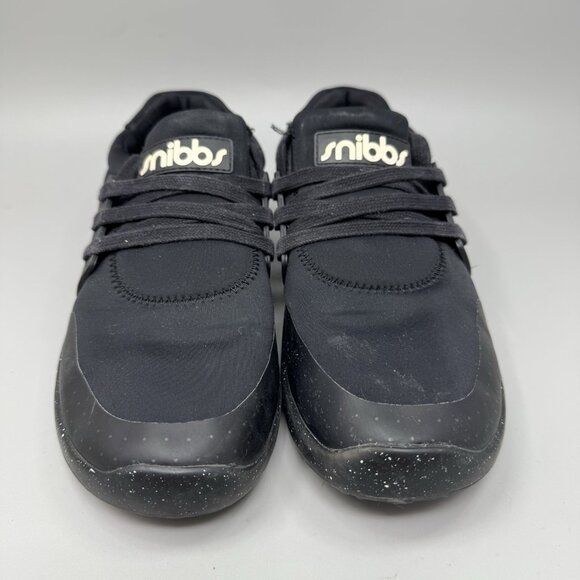 SNIBBS Women's Spacecloud Sneakers Solid Black Non-Slip Work Shoes Sz 8.5 - Picture 4 of 9